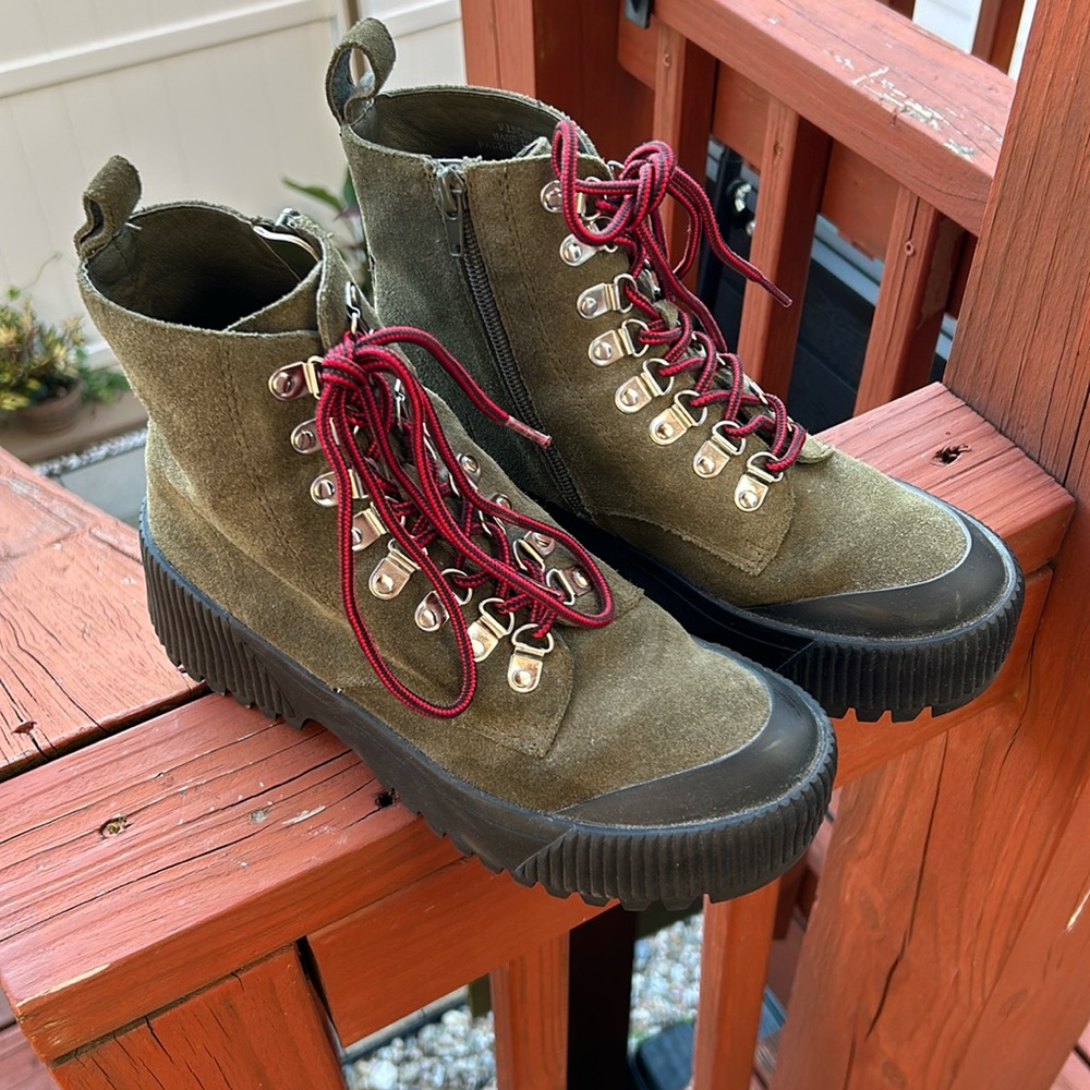 JEFFREY CAMPBELL SUEDE HIKER BOOT